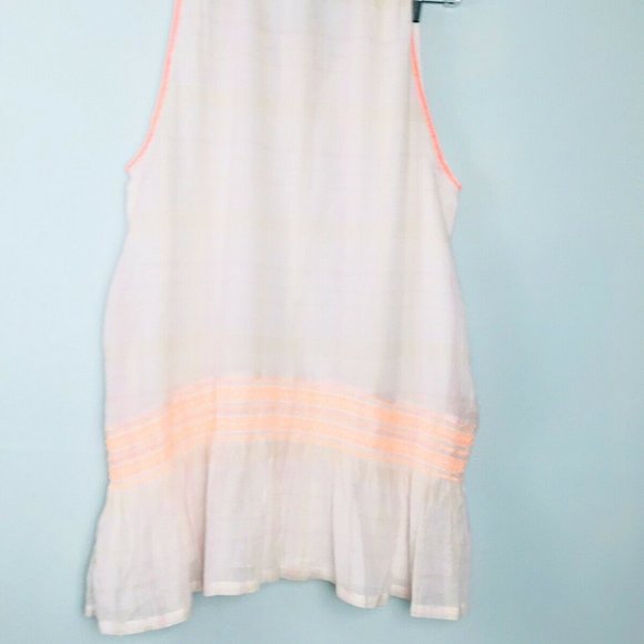 Free People Run With Me Plaid Embroidered Dress - Picture 5 of 6